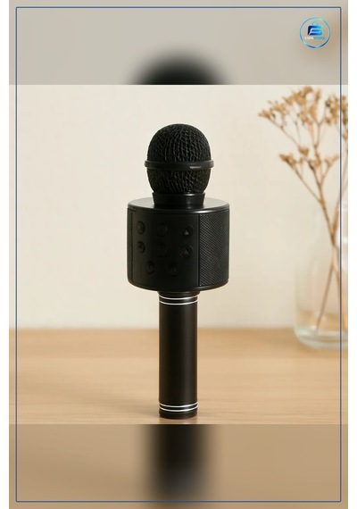 Kablosuz Karaoke Mikrofon Hoparlör 800mah Usb Tf Aux Bluetooth Ta