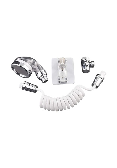 Ayarlanabilir Spiral Hortumlu Lavabo Musluk Duş Başlığı Diğer