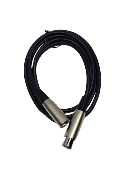 1.8 Metre Xlr Dişi - Xlr Erkek Mikrofon Kablosu - Profesyonel Dengeli Ses Ve Amfi Bağlantı Kablosu
