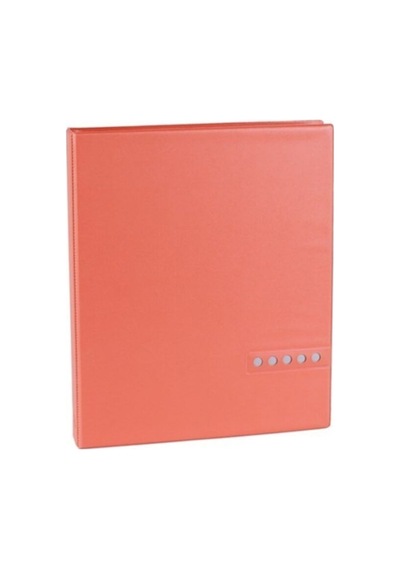 Evrak Sunum Firma Klasörü A4 Pvc 3 Cm 4 Halkalı Double Color Ring Binder File 200 Yaprak Kapasiteli 27x32 Cm