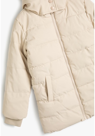Koton Oversize Şişme Mont Fermuar Kapamalı Manşetleri Lastikli Ekru 4wkg00011aw 4WKG00011AW010 Ekru Koton Oversize Şişme Mont Fermuar Kapamalı Manşetleri Lastikli Ekru 4wkg00011aw 4WKG00011AW010 Ekru
