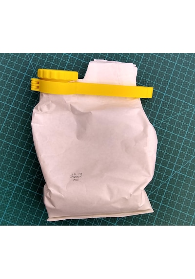 Opencart Vidalı Kapalı Torba Klipsi Değiştirilmiş Sadece Plastik Aparattır