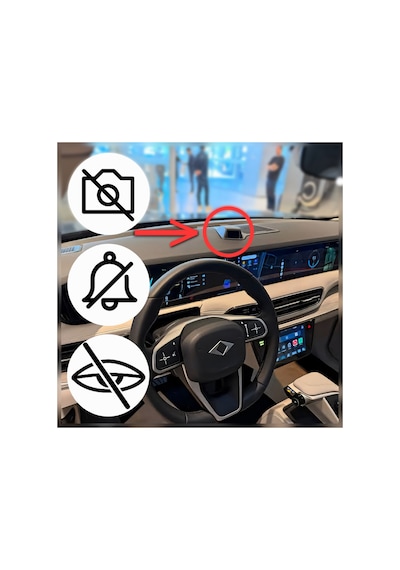 Togg Araçiçi Kamera Kapatma Aparatı - Asistan Kamera Kapatıcı T10x-f