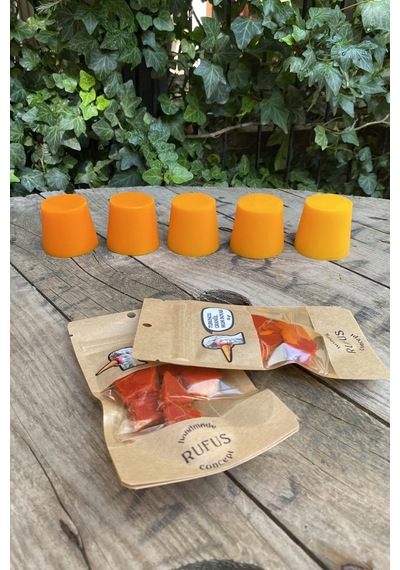Rufus Concept 9022-Turuncu Granül Mum Boyası ( 20 gr )