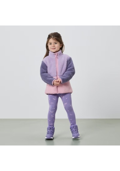 Tchibo Kız Çocuk Teddy Mont, Lila-pembe Mor
