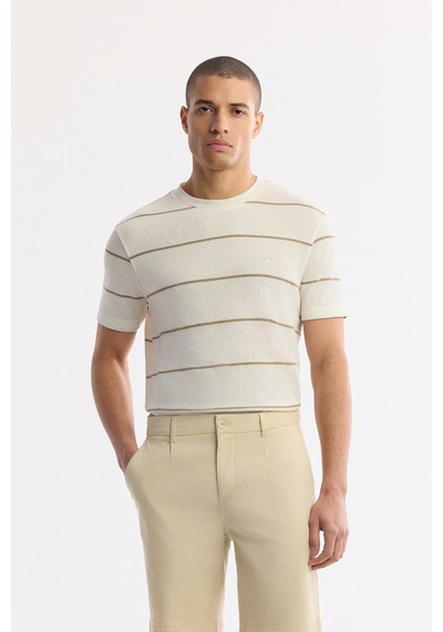 Avva Erkek Bej Klasik Bel Pamuklu Bi-stretch Relaxed Fit Şort A51y3727