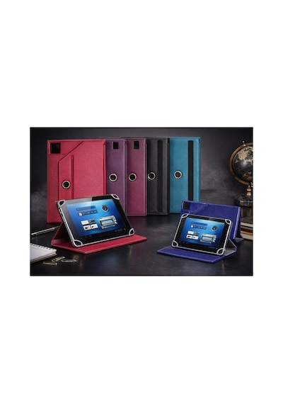 Honor Pad 20 Pro 12,1" Uyumlu Tablet Kılıfı 360 Döner Standlı Universal Kapaklı Kılıf