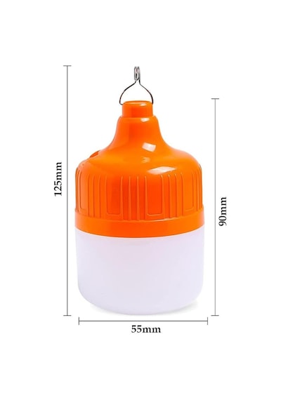 Ayt Ledx Ln-or100g 20 Watt Type-c Şarjlı Taşınabilir Asma Kancalı Kamp Çadır Lambası Led Aydınlatma 1200mah 3 Modlu Beyaz