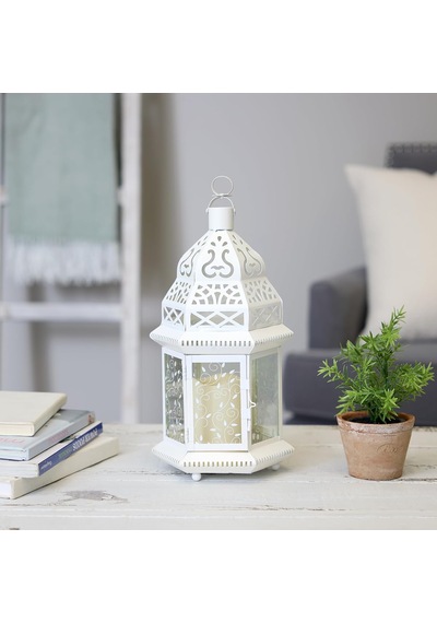 Lexroo Büyük Beyaz Faslı Lantern
