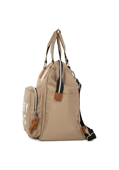 Bagmori Baby Bag Baskılı Cepli Anne Bebek Bakım Sırt  Çantası