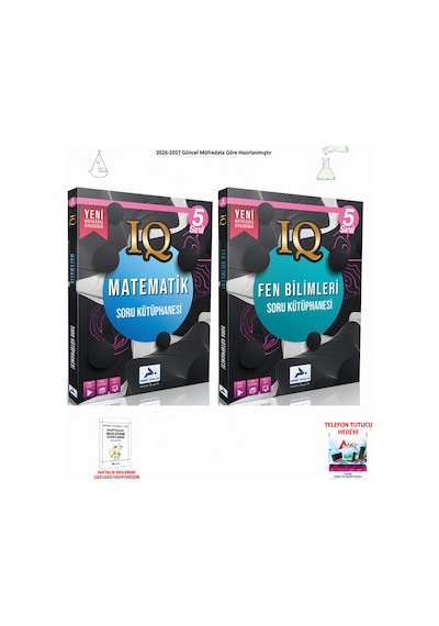 Paraf 5. Sınıf Iq Matematik+fen Bilimleri 2 Kitap Seti