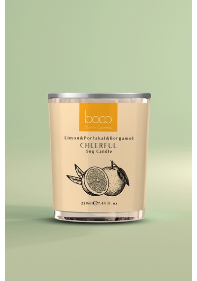 Boco Born In Cosmetics Cheerful Vegan Aromaterapi Soya Mumu