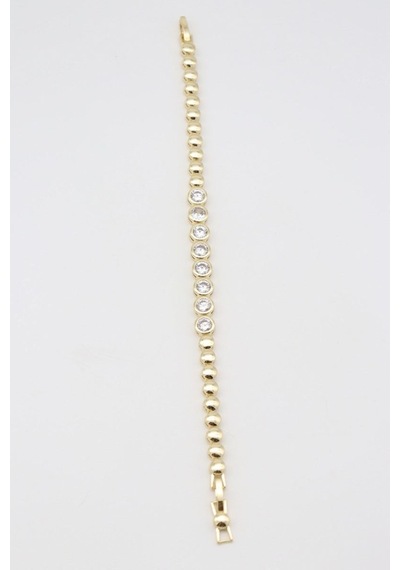 Vıp Bileklik 14 K-17345 17+2cm Çok Renkli