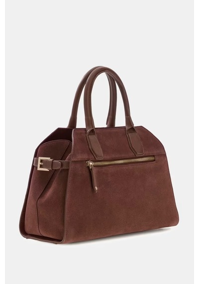 Guess Liza Deri Kadın El Çantası Hwyussp6236 Kahve