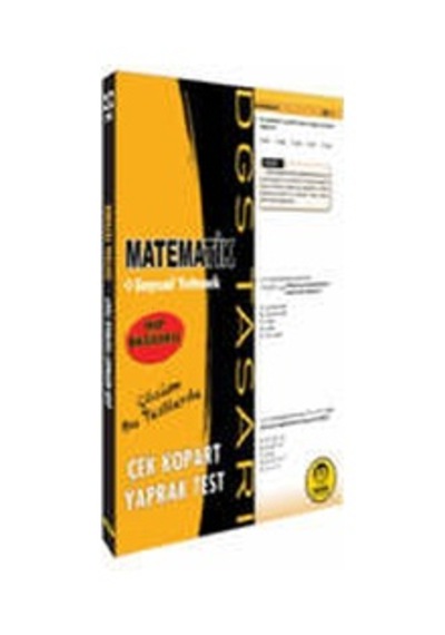 Tasarı Yayınları Dgs Matematik Yaprak Test