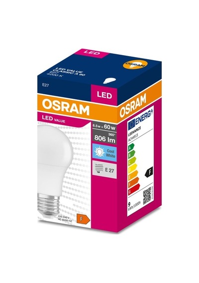 Osram Led 8.5w 6500k 806lm E27 Duy Beyaz Işık Ampul