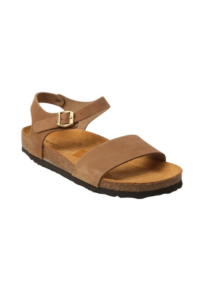 Sabbıa Sandalet Kadın 58h3 Frau Nabuk-v Leather Sabbia Kahverengi
