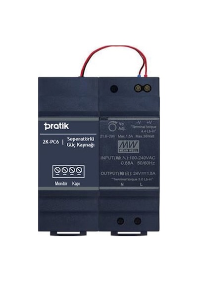Pratik 2K-Pc6 Seperatörlü Güç Kaynağı
