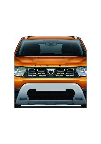 Dacia Duster Yazı Kaput Oto Sticker Yapıştırma Çıkartma Etiket 58 x 2 CM