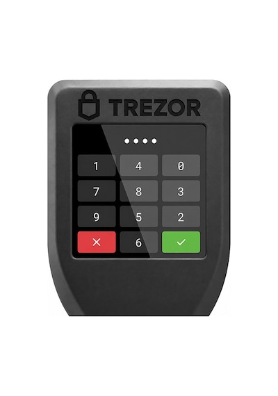 Trezor Model T Donanım Kripto Cüzdanı Hardware Wallet Bitcoin Cüzdanı