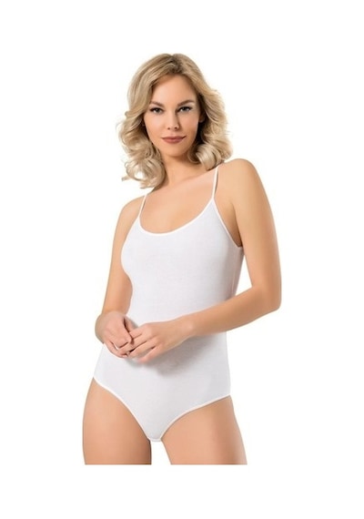 Namaldı Namaldi Kadın Likralı Ip Askılı Çıtçıtlı Body 261 - 1 Adet