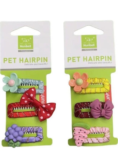 Nunbell Kedi Köpek Toka Set 3'lü