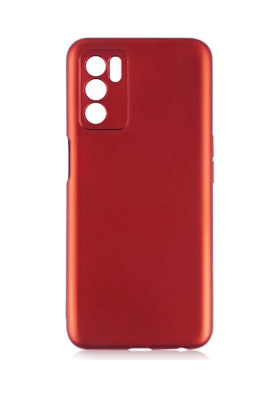 Noktaks - Oppo Uyumlu Oppo A16 - Kılıf Mat Renkli Esnek Premier Silikon Kapak - Rose Gold