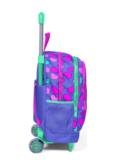 Coral High  23359 Kalp Çekçekli Okul Çantası