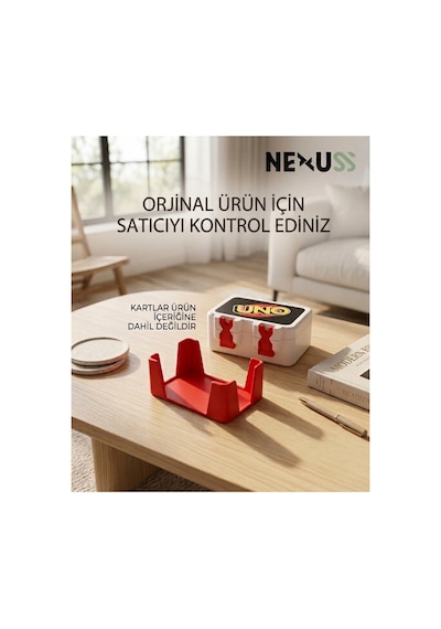 Uno Kart Kutusu Organizer Oyun Kartları İçin Düzenleyici Kutu Kapaklı Taşıma Ve Saklama Kutusu