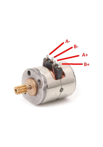 Micro Step Motor 8x9,2mm