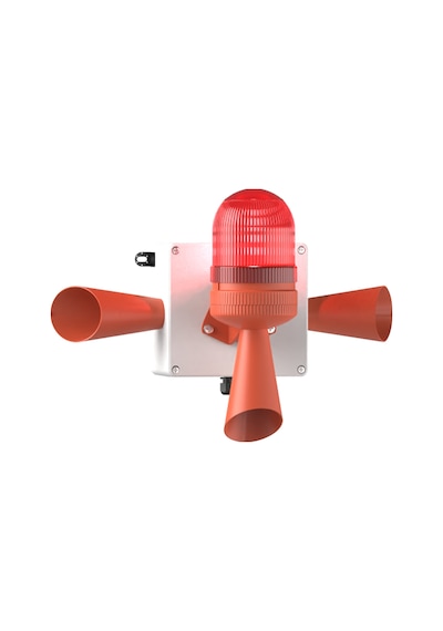 Mesanms 5807.1.12-24vac/dcled Multifonksiyon 3x 43 Ses Siren