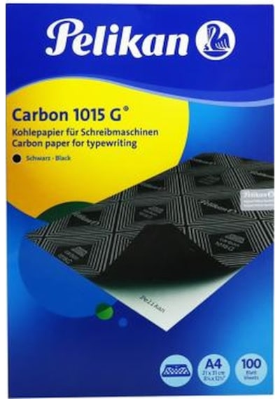 Pelikan 1015 G Siyah Karbon Kağıdı