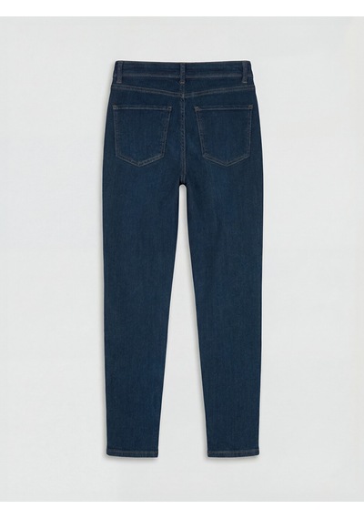 Lcwaıkıkı Classic İndigo Slim Mom Kadın Jean Pantolon