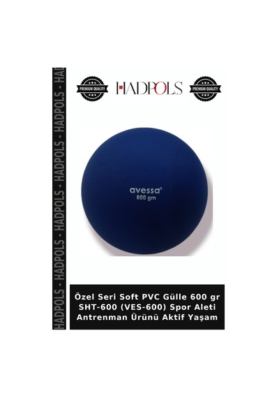 Özel Seri Soft Pvc Gülle 600 Gr Sht-600 Ves-600 Spor Aleti Antrenman Ürünü Aktif Yaşam Çok Renkli