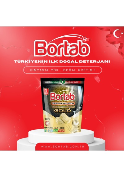 Doğal Vegan Bulaşık Tableti - Kimyasal İçermez - Güçlü Yağ Ve Kir Söker