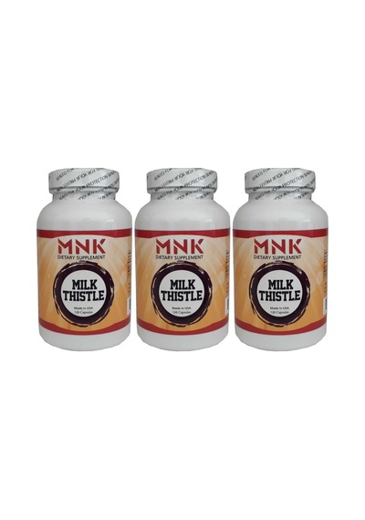 Mnk Milk Thistle Deve Dikeni 350 MG 3x120 Kapsül