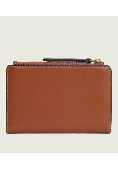 Tommy Hilfiger Th Scrıpt Leather Bıfold Kadın Kahverengi Cüzdan - Aw0aw18490