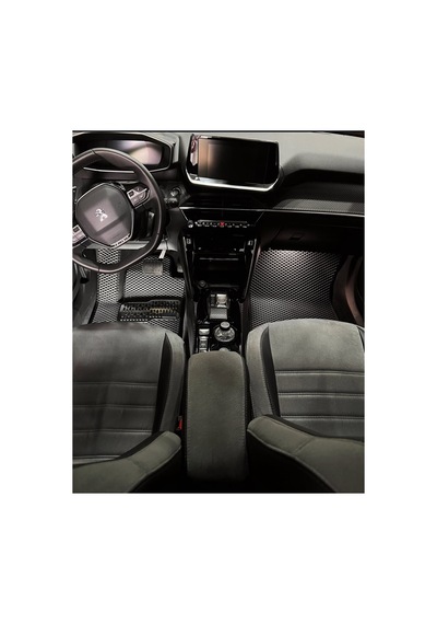 Peugeot 2008 Premium Tam Set Premium Eva Oto Paspas & Premium Eva & Metal Topukluk Siyah