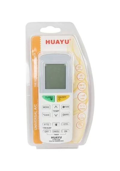 Hubrendy Sh Huayu K-dk1339 Daikin Universal Klima Kumanda