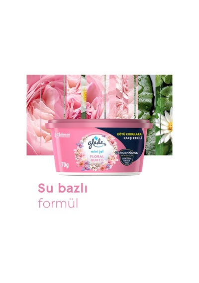 Mini Jel Oda Kokusu Floral Buket 3 'lü Set