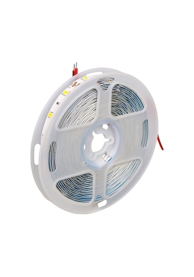 Zmr Zmr-601 3000k 12 Volt Tek Çipli 2835 Iç Mekan Silikonsuz 60 Led 5 Metre Şerit Led Beyaz