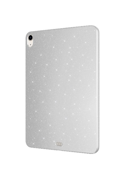 Apsuwa Apple Uyumlu iPad 10.9 2020 4.nesil Kılıf Koton Simli Silikon + Ekran Koruyucu