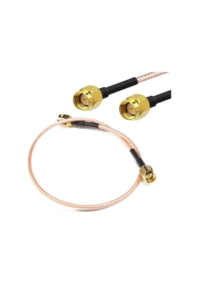 30cm Rg316 Sma Erkek - Erkek Rf Kablo 0-6ghz 50 Ohms 0.3db Esnek Diğer