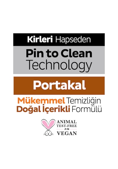 Sleepy Meyve Serisi Yüzey Temizlik Havlusu Mendili Portakal 6x100 600 Yaprak Beyaz