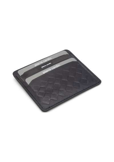 Pierre Cardin Siyah Unisex Deri Kartlık 0046 Siyah
