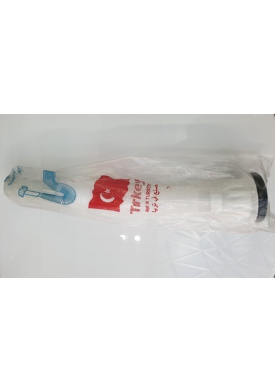Körüklü Lavoba Sifonu Beyaz