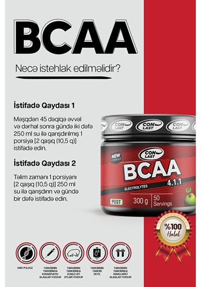 Bcaa Elmalı 300 G Creatıne 120 G Argınıne 120 G Aromasız
