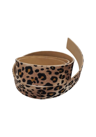 Angel Çanta Aksesuar 3 Cm Şerit Suni Deri Leopar Desen 1 Metre