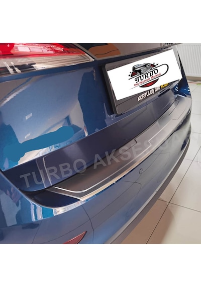 Skoda Scala Arka Tampon Eşiği - Krom Taşlı Hb 2020+