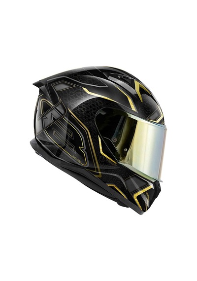 Givi 50.8 Kapalı Motosiklet Kaskı Bronz - Sarı - Siyah